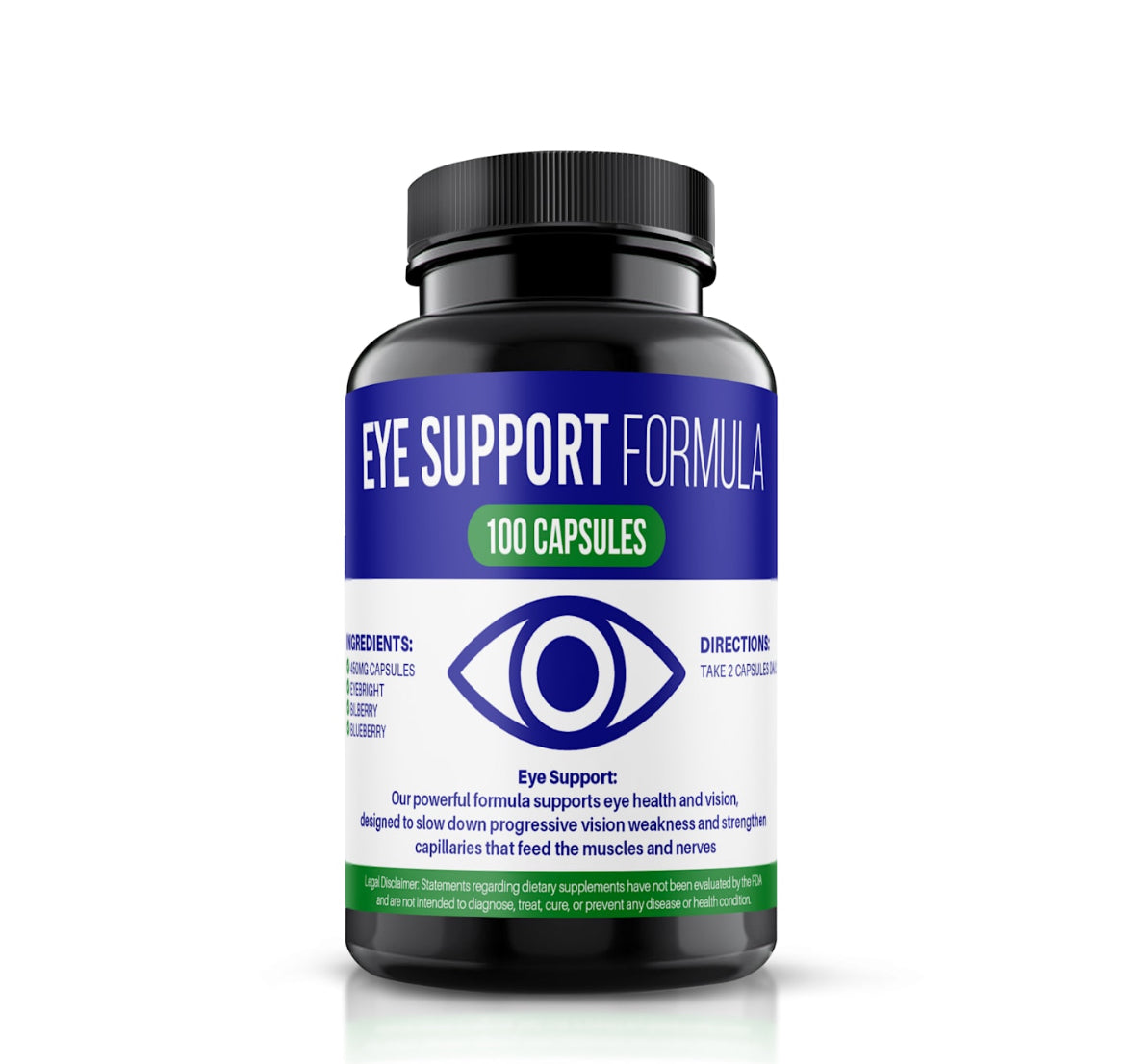 Advanced Eye Support Formula | Vision Health & Eye Rejuvenation Supplement