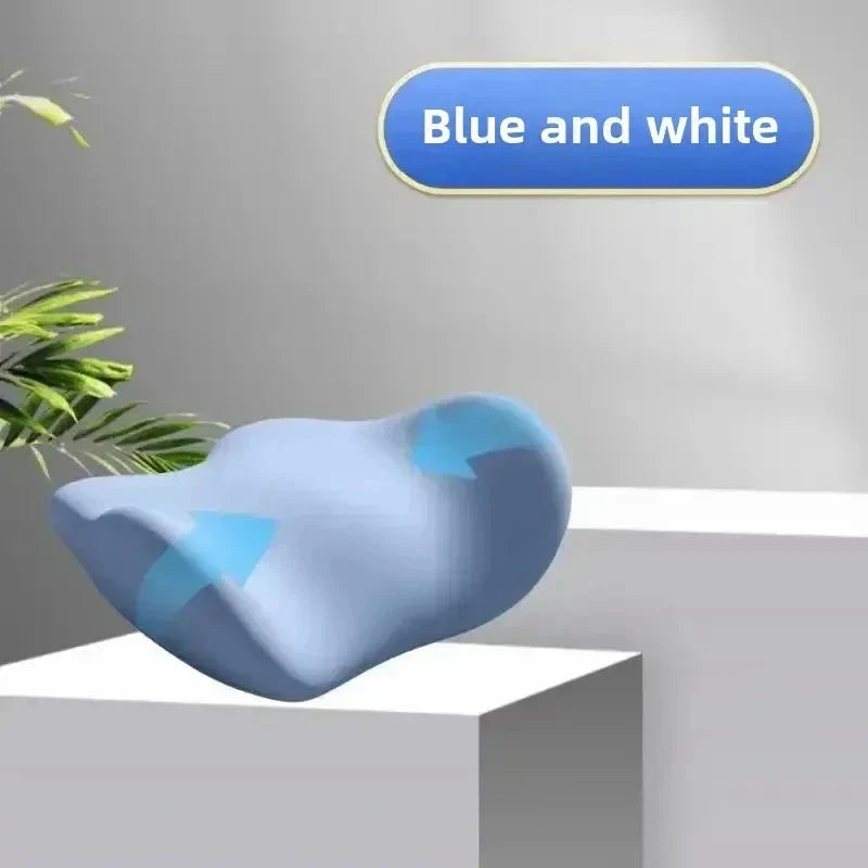 Ergonomic Lumbar Support Pillow for Sleeping – Memory Foam Back Cushion for Lower Back Pain Relief